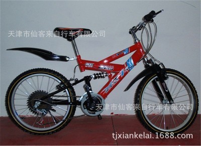 【供应山地变速减震自行车(图) 内外畅销产品】价格,厂家,图片,自行车,天津市仙客来自行车-