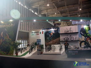 老牌意大利厂商 bianchi展出全系列产品