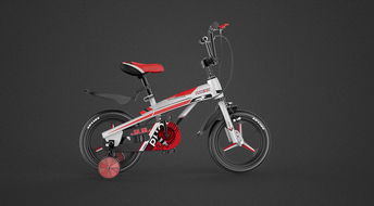 儿童自行车建模 渲染