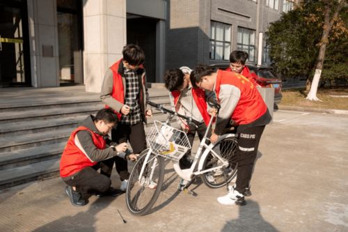 沪上冬日校园,有点暖